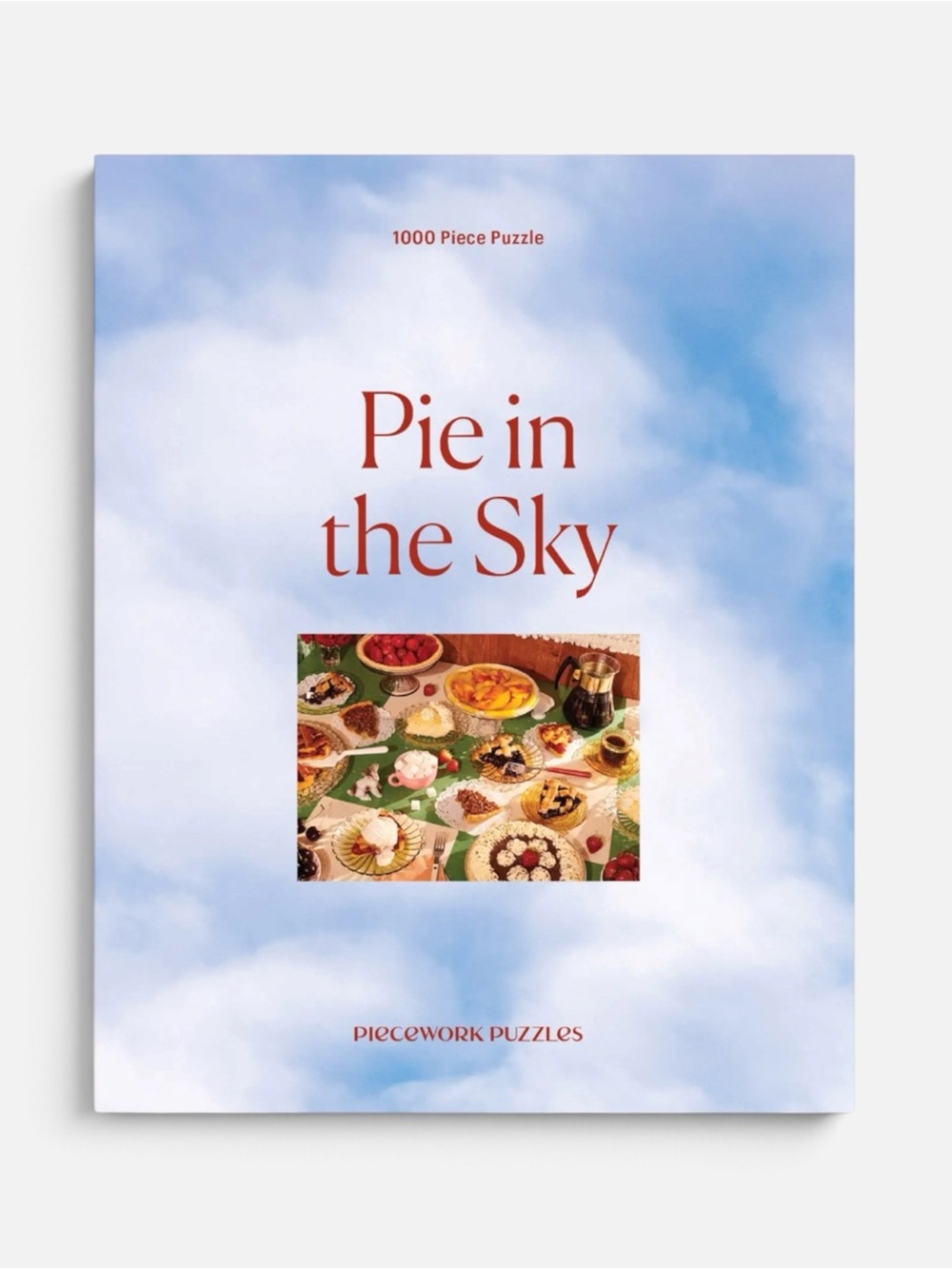 Piecework Puzzles Pie in the Sky 1000 Piece Dessert Jigsaw Puzzle NWT